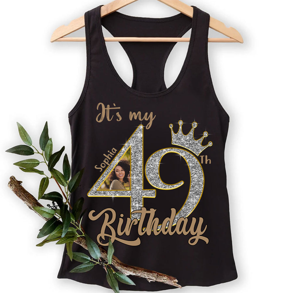 49th Birthday Shirts, Custom Birthday Shirts, Turning 49 Shirt, Gifts For Women Turning 49, 49 And Fabulous Shirt, 1976 Shirt, 49th Birthday Shirts For Her - YPT-HCT