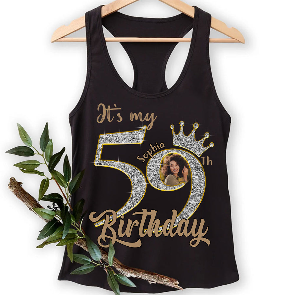 59th Birthday Shirts, Custom Birthday Shirts, Turning 59 Shirt, Gifts For Women Turning 59, 59 And Fabulous Shirt, 1966 Shirt, 59th Birthday Shirts For Her - YPT-HCT