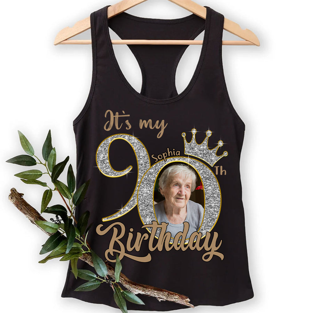 90th Birthday Shirts, Custom Birthday Shirts, Turning 90 Shirt, Gifts For Women Turning 90, 90 And Fabulous Shirt, 1935 Shirt, 90th Birthday Shirts For Her - YPT-HCT