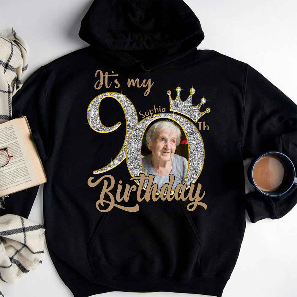 90th Birthday Shirts, Custom Birthday Shirts, Turning 90 Shirt, Gifts For Women Turning 90, 90 And Fabulous Shirt, 1935 Shirt, 90th Birthday Shirts For Her - YPT-HCT