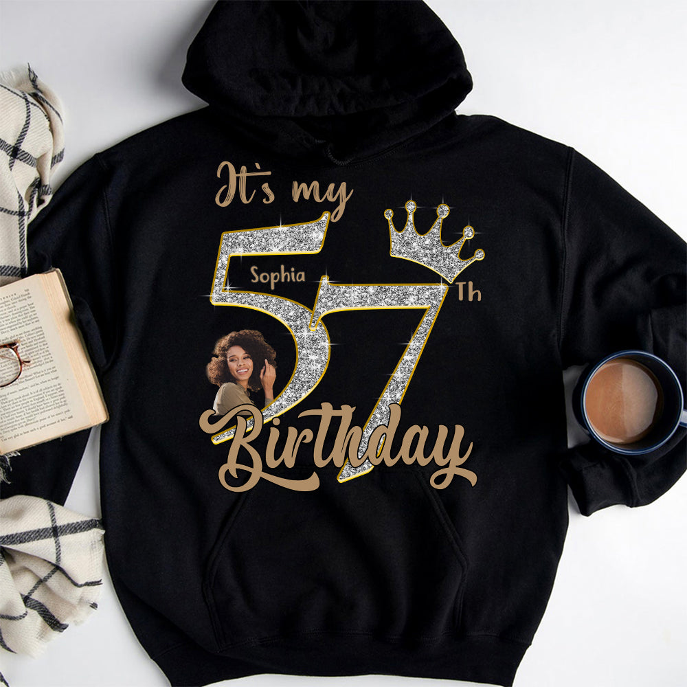 57th Birthday Shirts, Custom Birthday Shirts, Turning 57 Shirt, Gifts For Women Turning 57, 57 And Fabulous Shirt, 1968 Shirt, 57th Birthday Shirts For Her-YPT-HCT