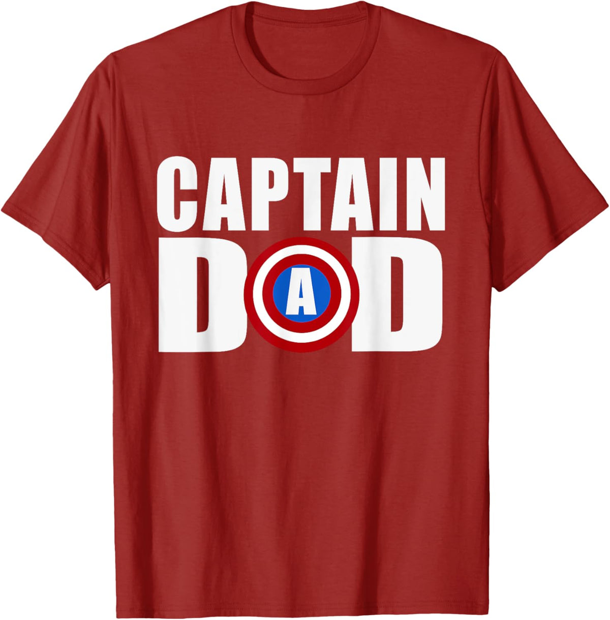 Funny Super Captain Dad Superhero Fathers Day