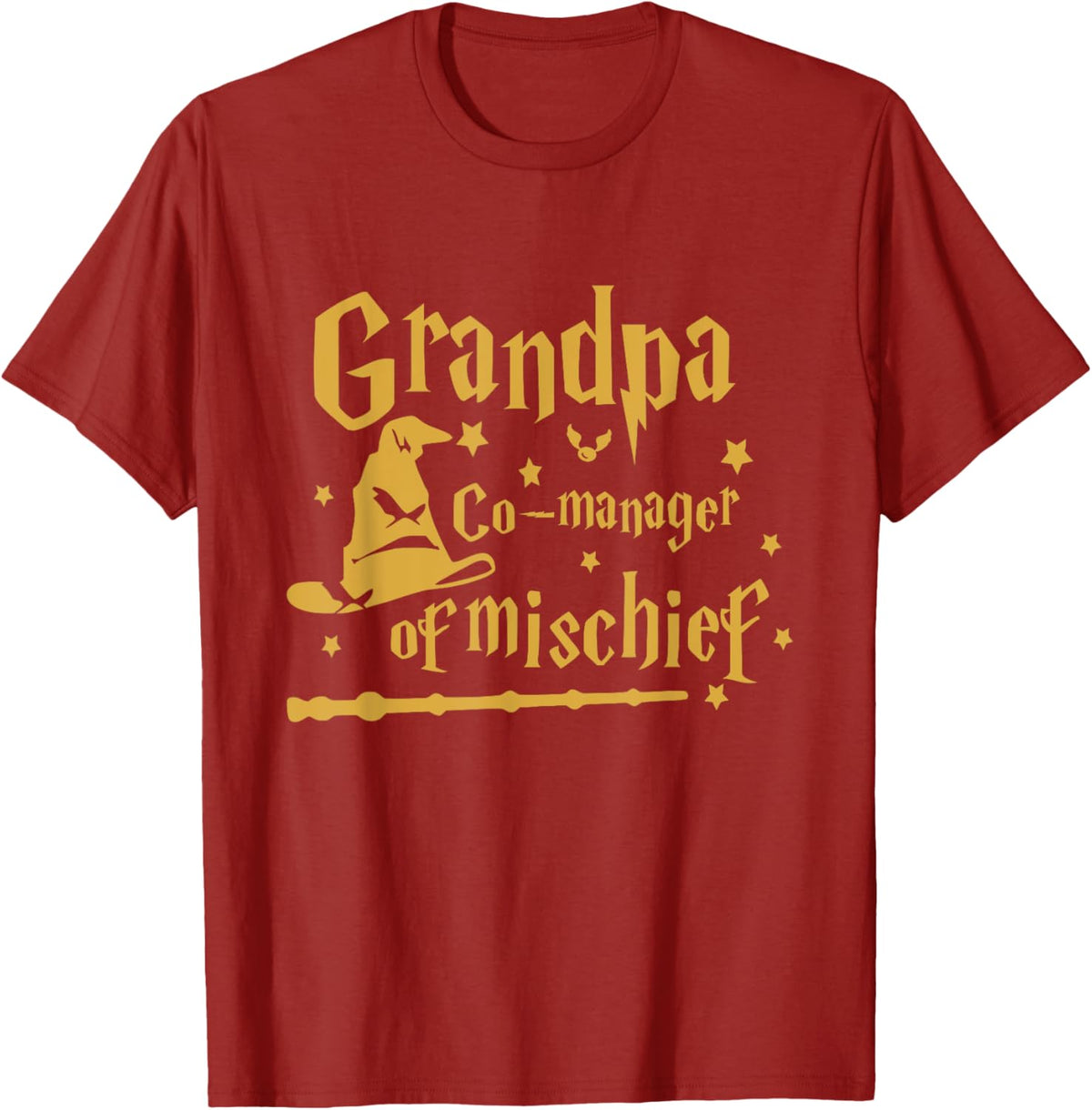 Funny Men Magical Grandpa Manager of Mischief Father&#39;s Day