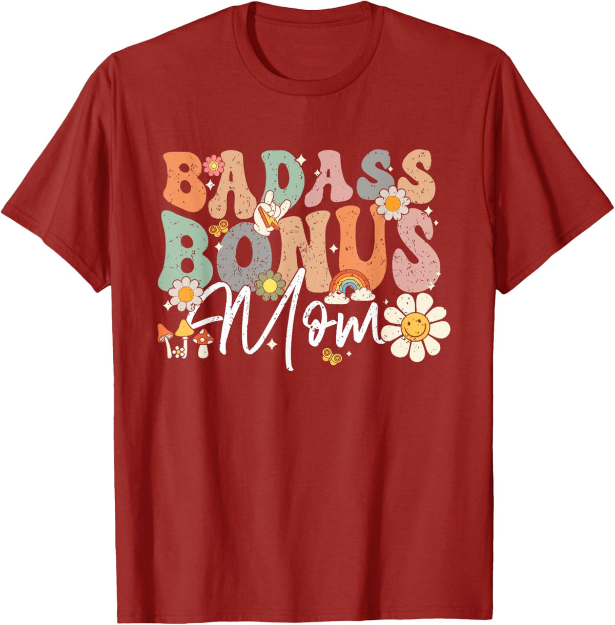Badass Bonus Mom Funny Step Mom Mother&#39;s Day