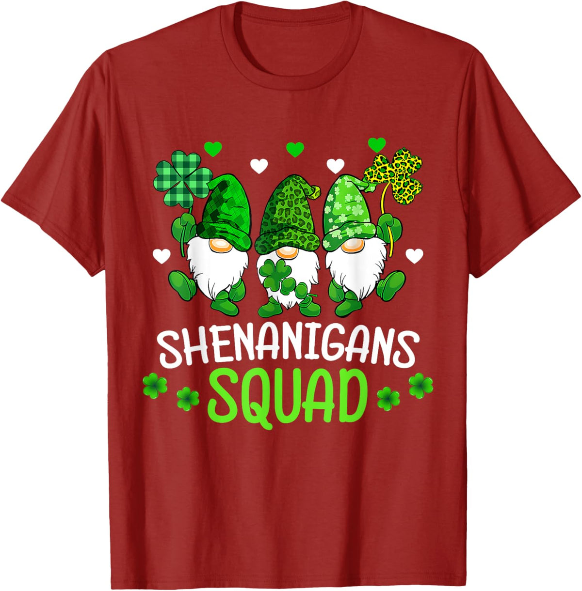 Shenanigans Squad St Patricks Day Gnomes Family Matching Kid