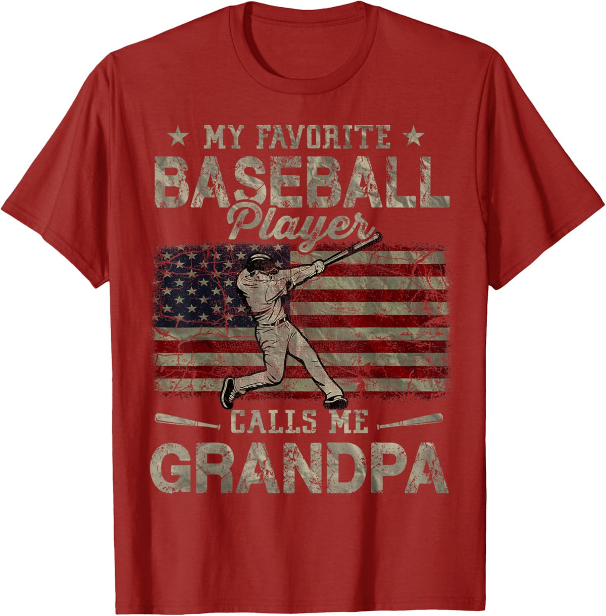 My Favorite Baseball Player Calls Me Grandpa Father&#39;s Day