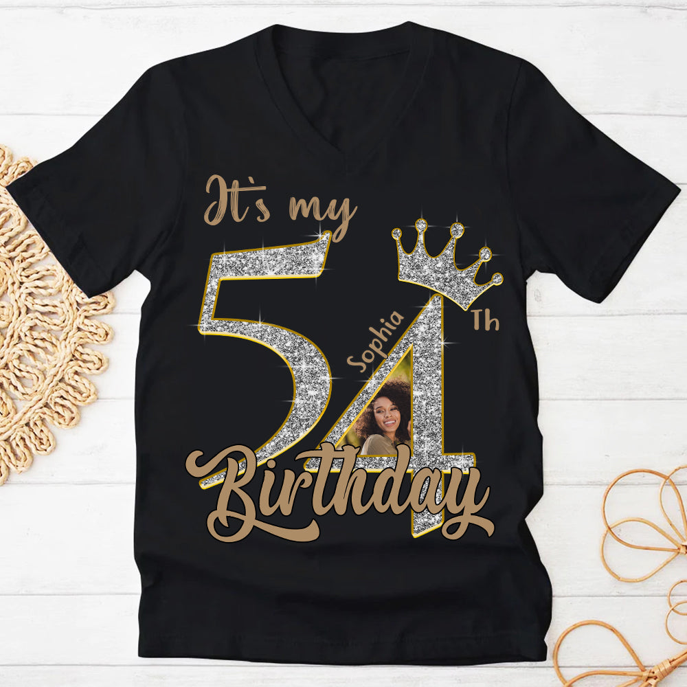 54th Birthday Shirts, Custom Birthday Shirts, Turning 54 Shirt, Gifts For Women Turning 54, 54 And Fabulous Shirt, 1971 Shirt, 54th Birthday Shirts For Her-YPT-HCT