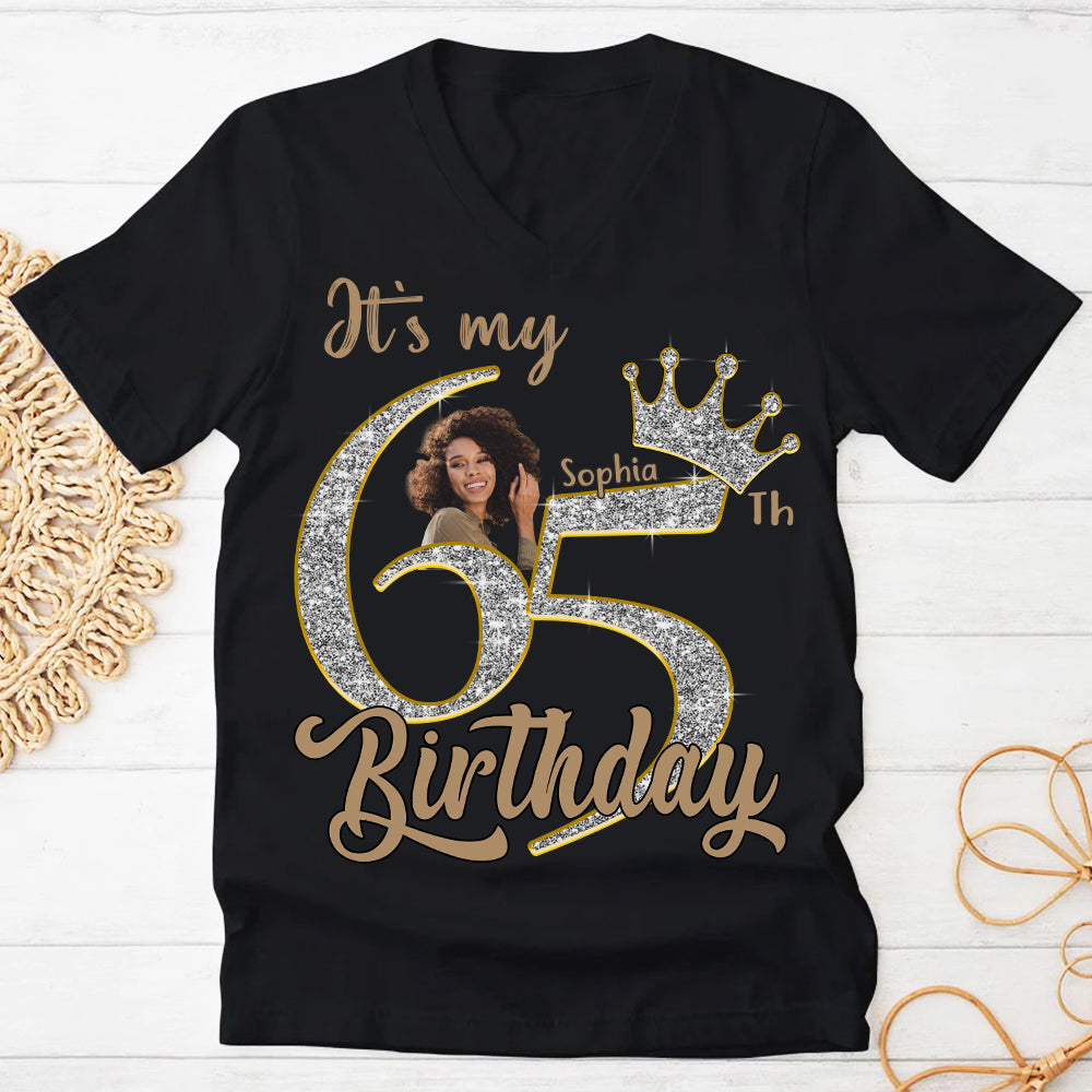 65th Birthday Shirts, Custom Birthday Shirts, Turning 65 Shirt, Gifts For Women Turning 65, 65 And Fabulous Shirt, 1960 Shirt, 65th Birthday Shirts For Her - YPT-HCT