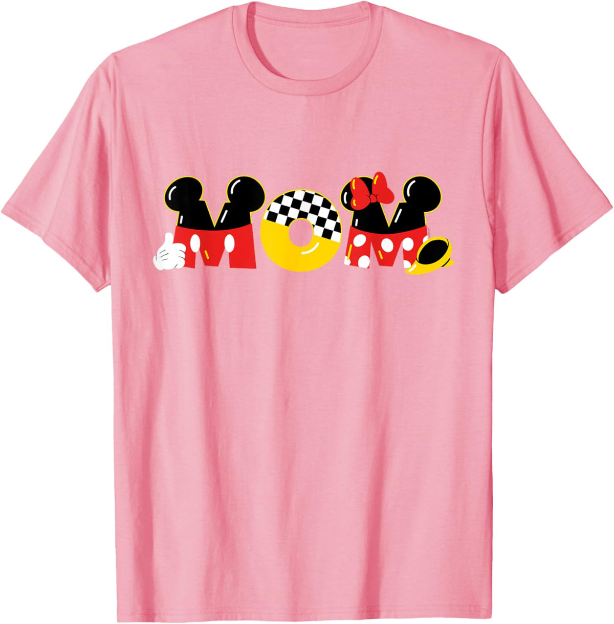 Disney Mickey Mouse &amp; Minnie Mouse Mom Mother\u2019s Day Birthday Mother Shirt