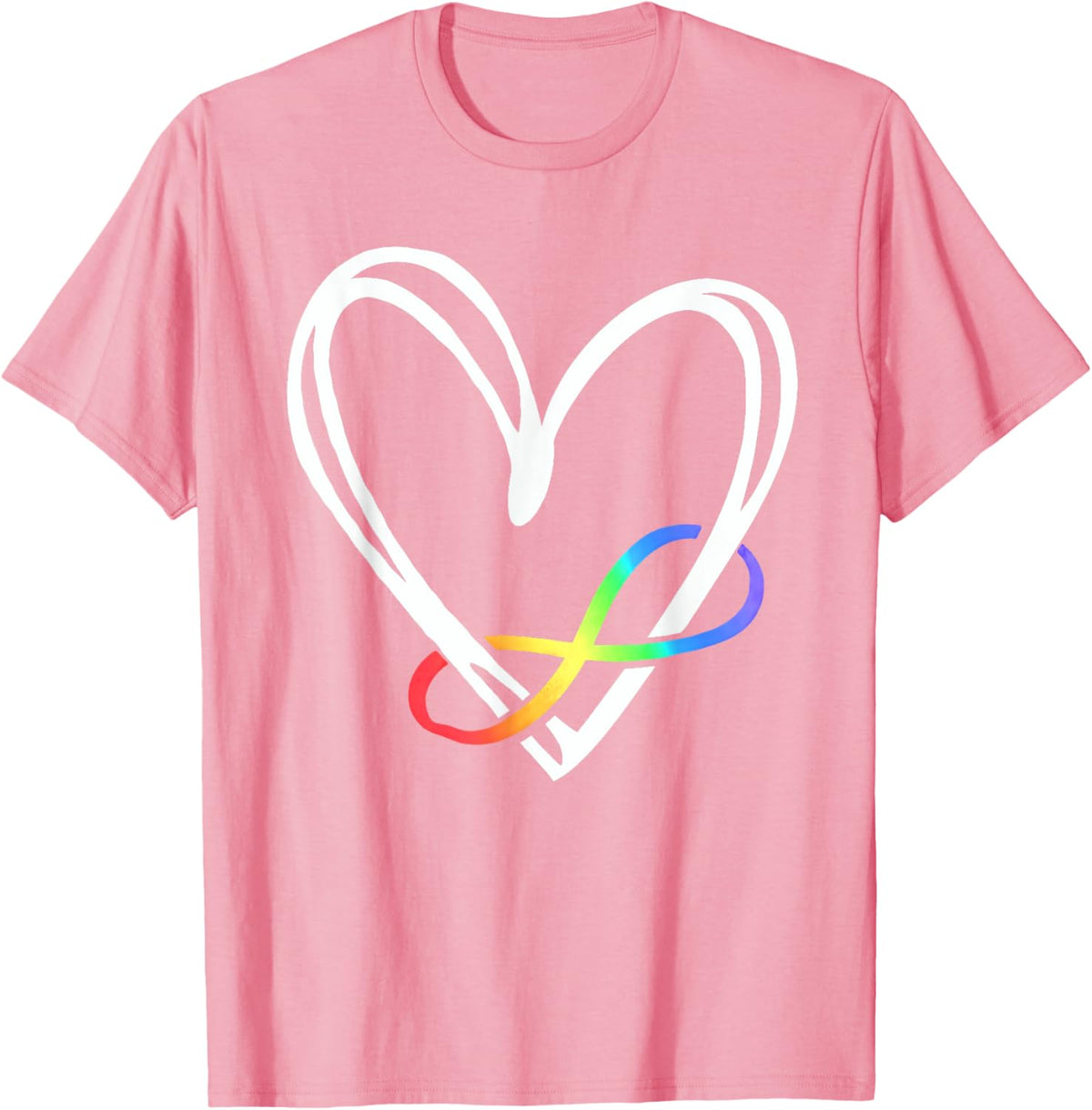 Infinity Heart Autism Awareness Love Needs No Words Tie Dye