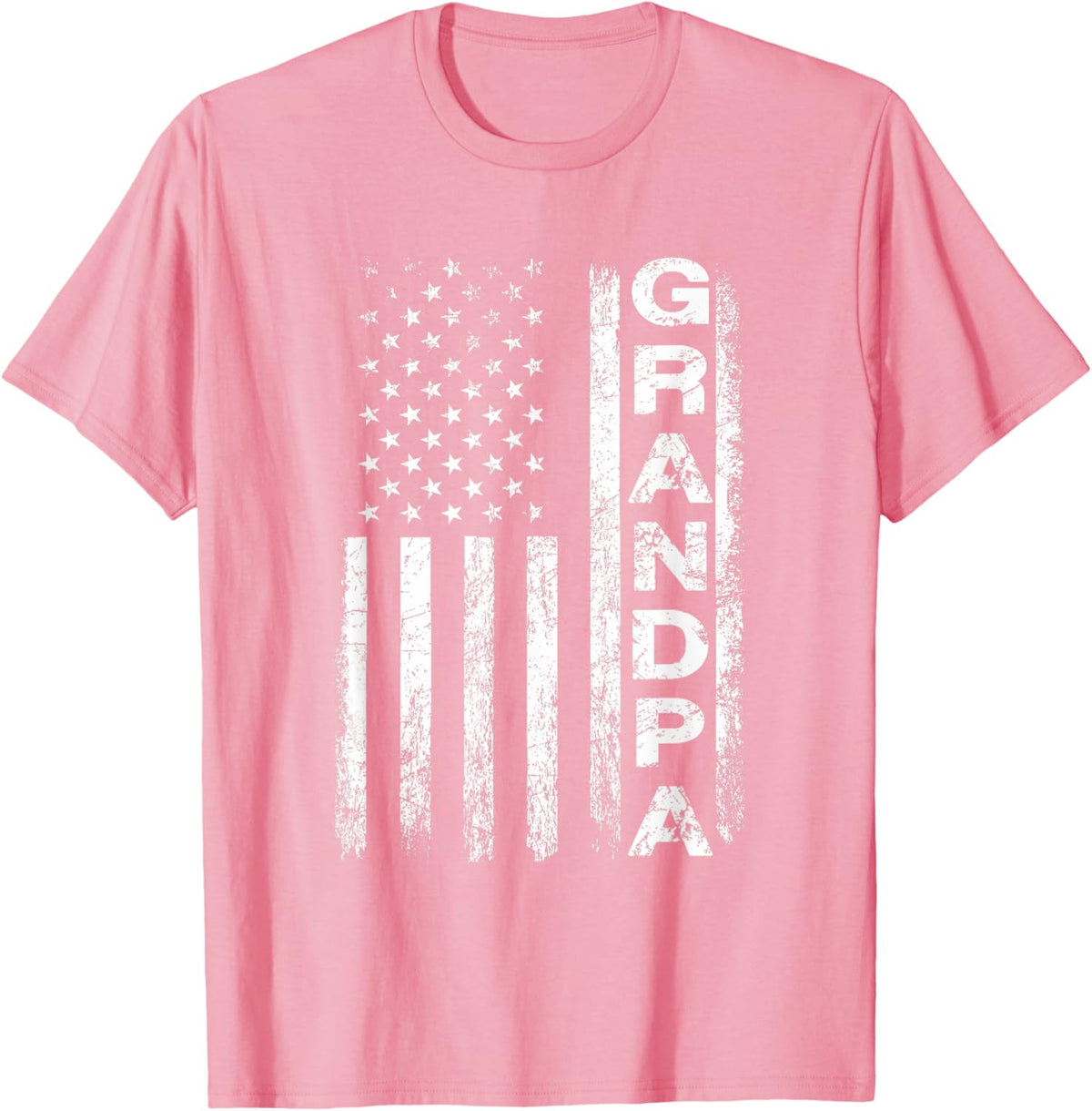 Grandpa Vintage American Flag Father&#39;s Day 4th of July Papa