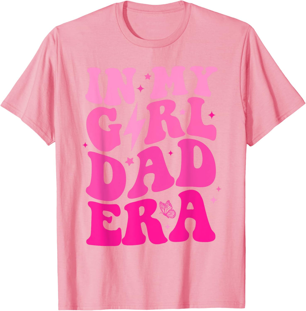 In My Dad Era Girl Groovy Retro Papa Fathers Day
