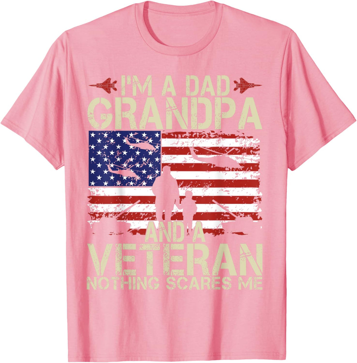 I&#39;m A Dad Grandpa And Veteran Fathers Day Papa Grandpa Gifts