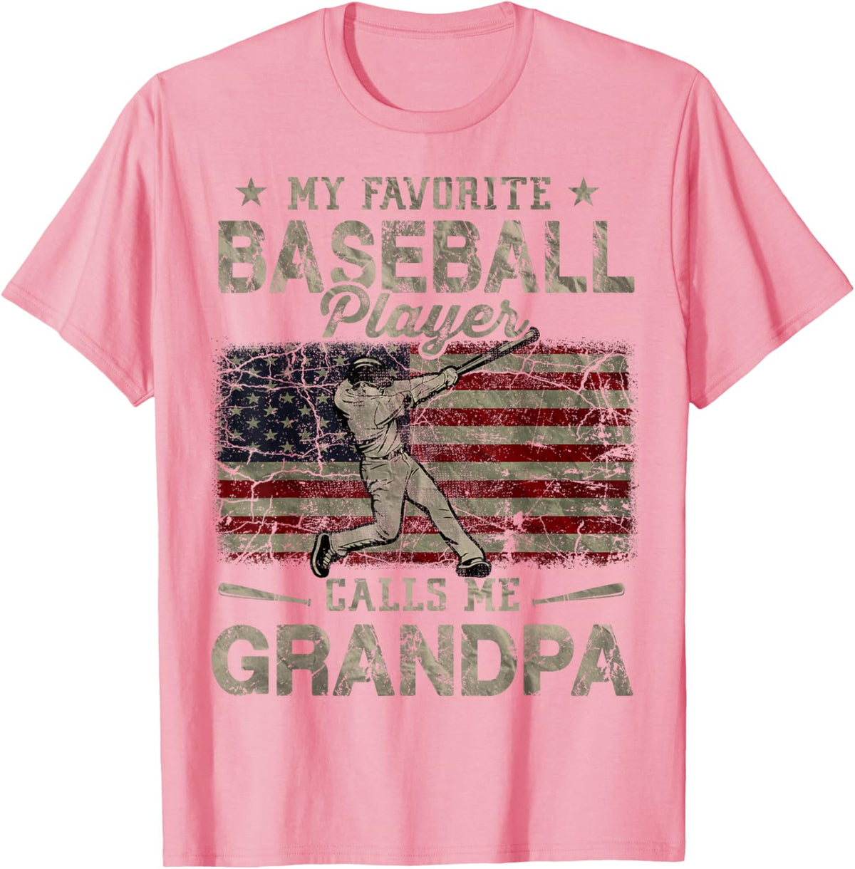 My Favorite Baseball Player Calls Me Grandpa Father&#39;s Day