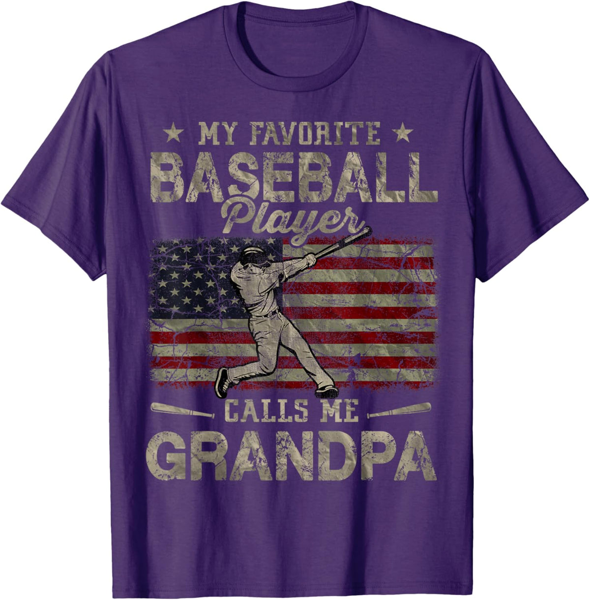 My Favorite Baseball Player Calls Me Grandpa Father&#39;s Day