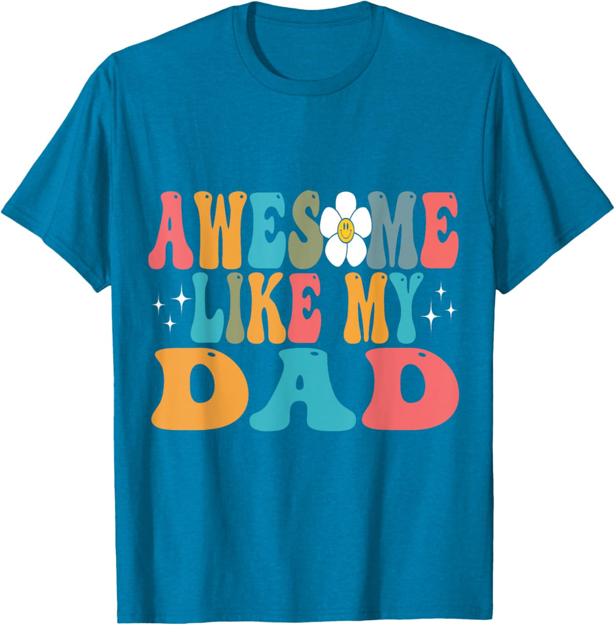 awesome like my dad matching fathers day family kids Groovy