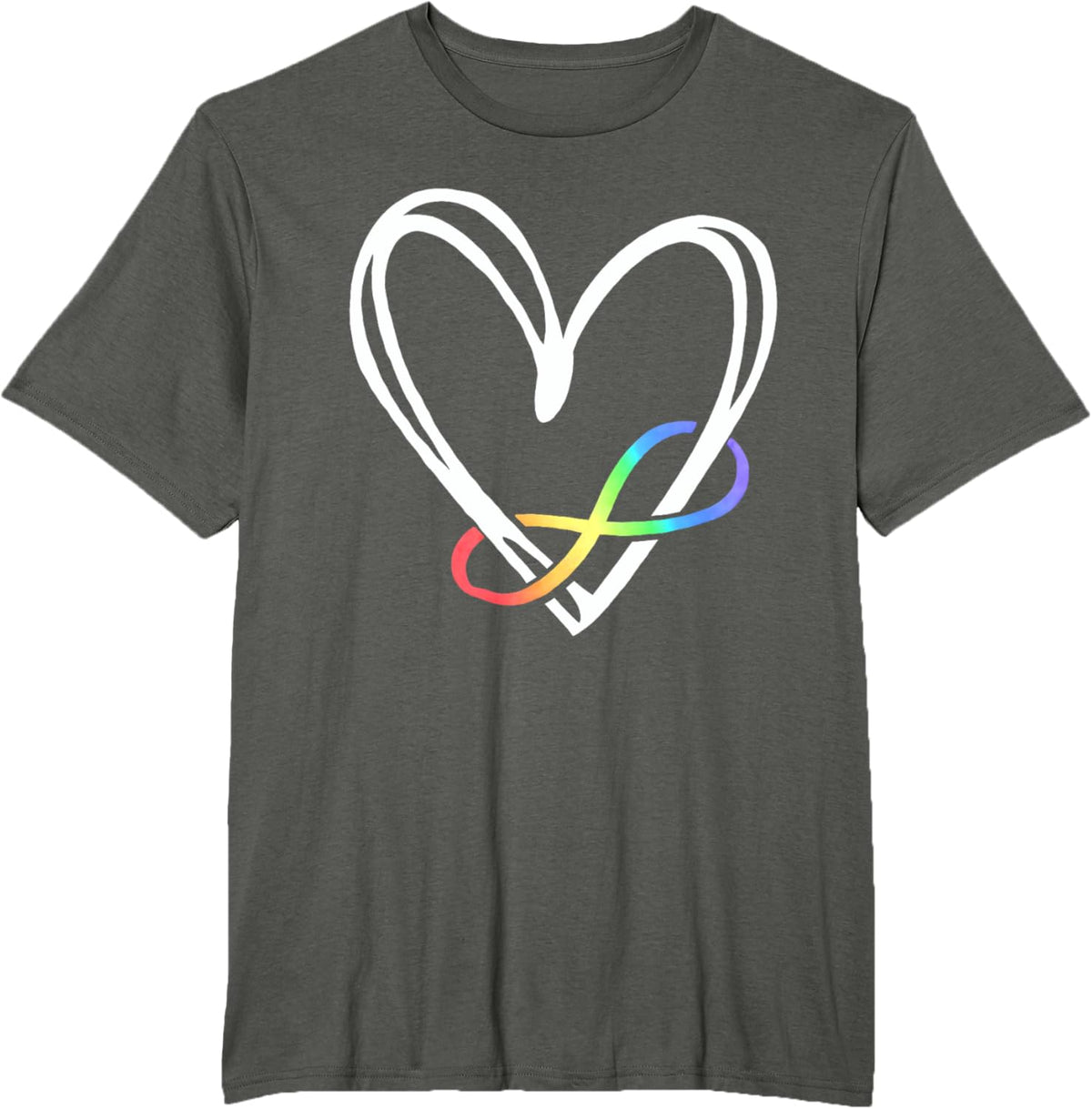 Infinity Heart Autism Awareness Love Needs No Words Tie Dye