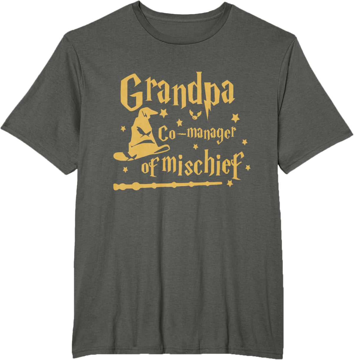 Funny Men Magical Grandpa Manager of Mischief Father&#39;s Day