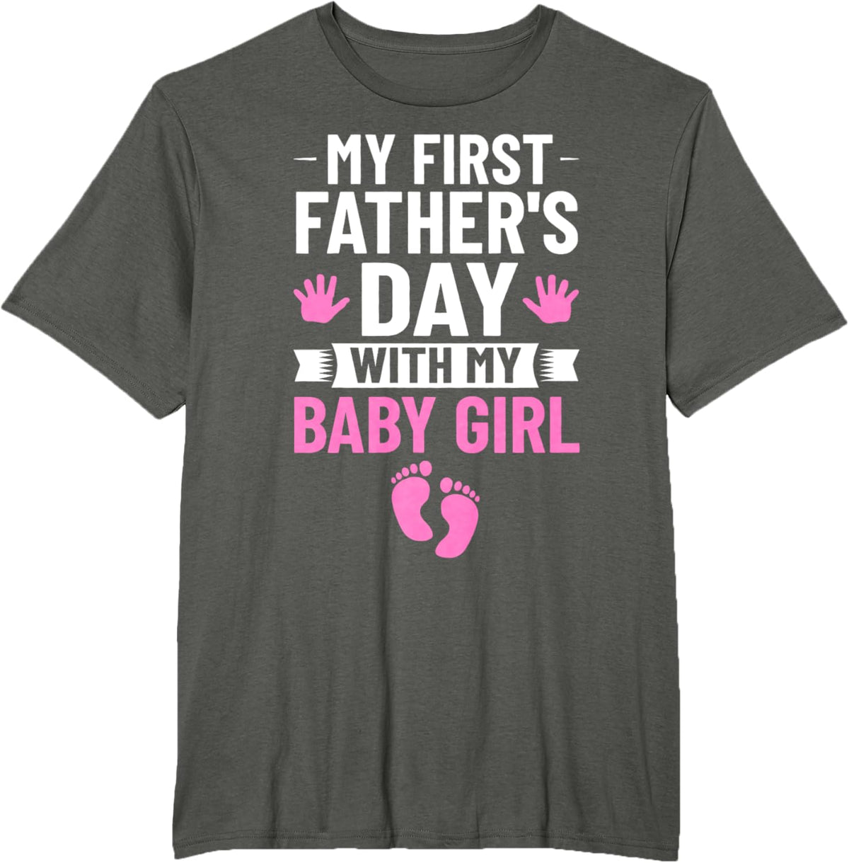 My First Fathers Day Baby Girl Outfit First Time Dad