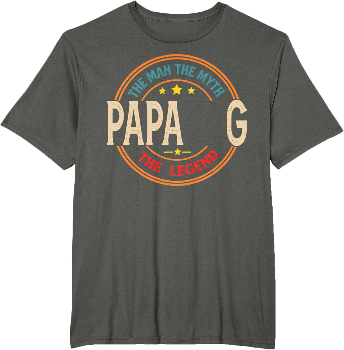 PAPA G The Legend The Man, Funny PAPA G Fathers Day