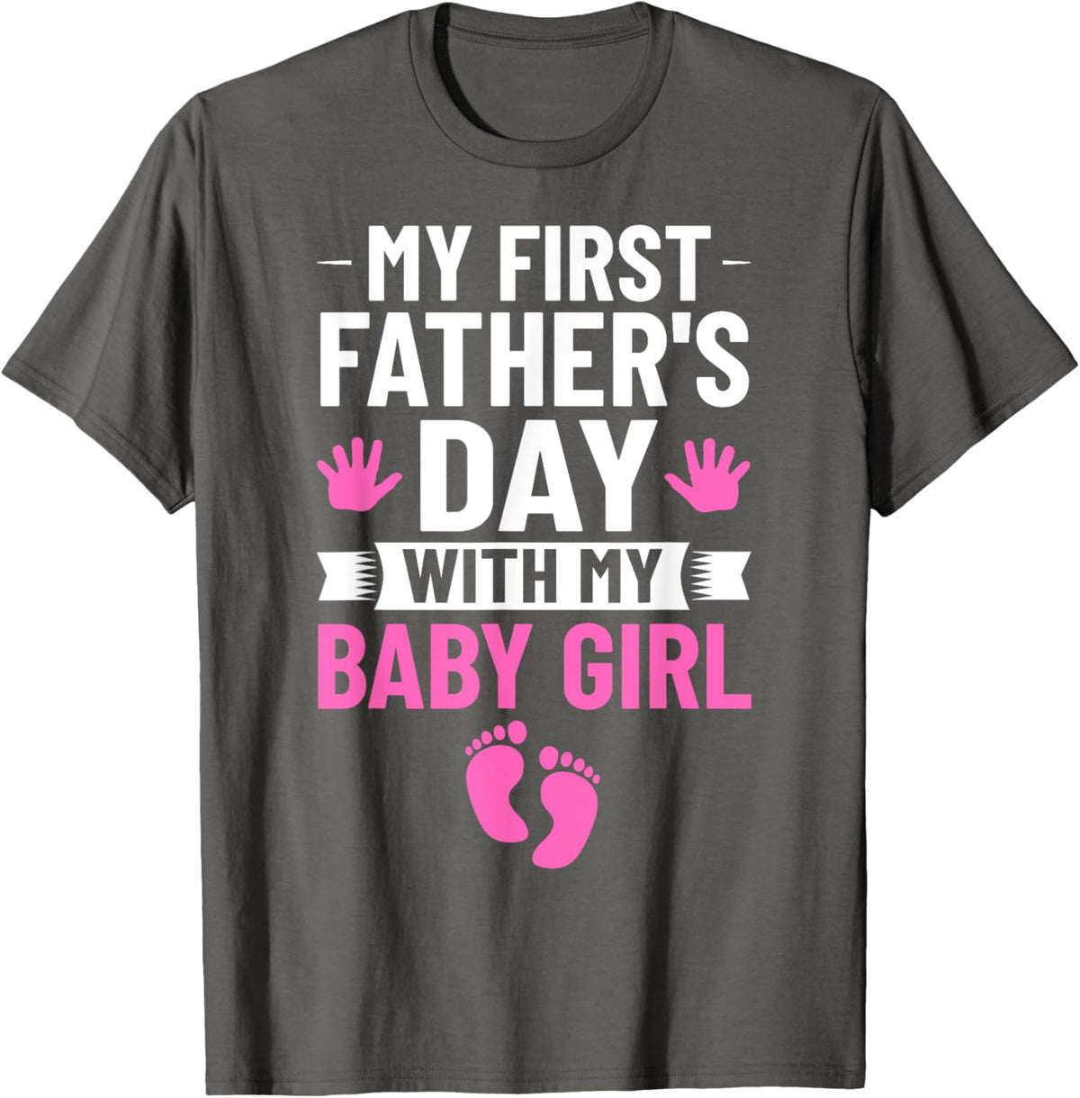 My First Fathers Day Baby Girl Outfit First Time Dad
