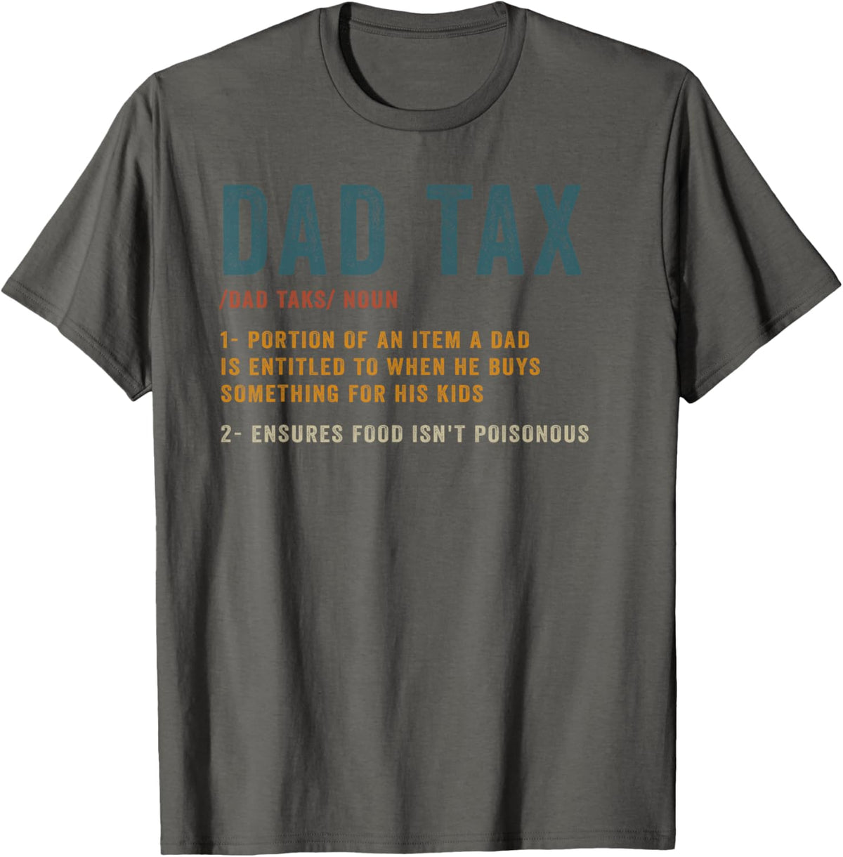 Vintage Dad Tax Definition Men Funny Father&#39;s Day