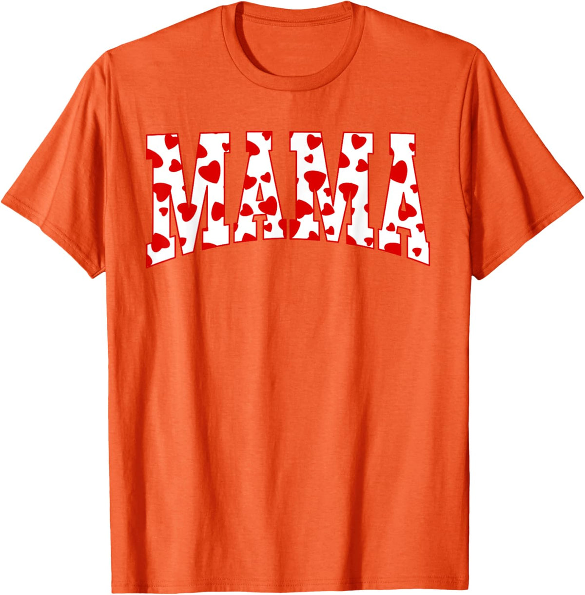 Mama Valentine Heart Valentines Day Family Matching Funny Mother Shirt