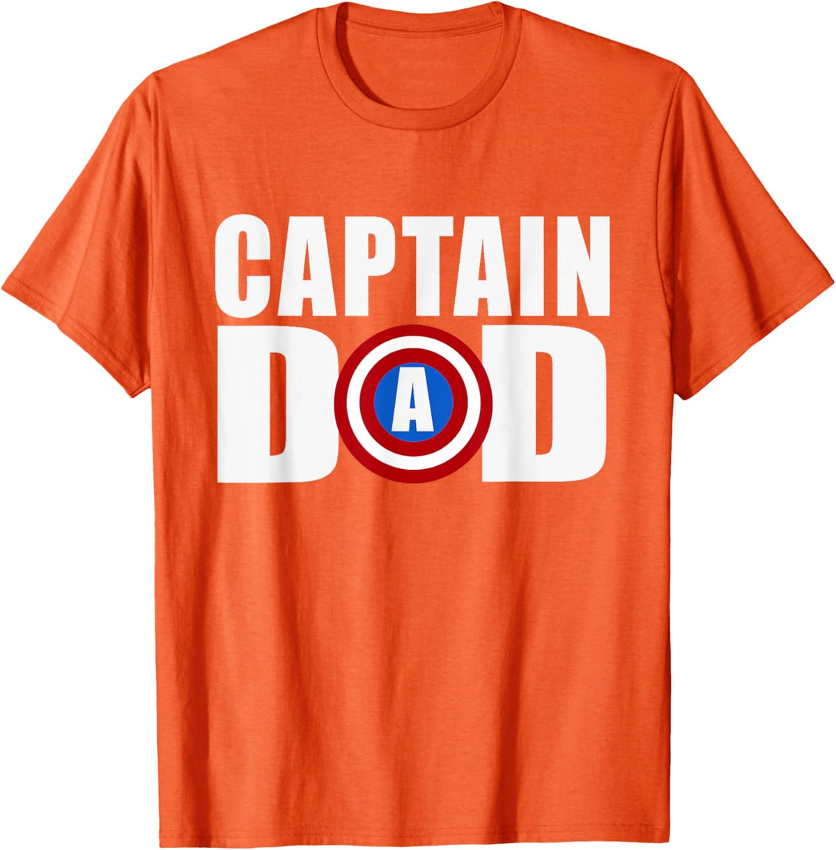 Funny Super Captain Dad Superhero Fathers Day