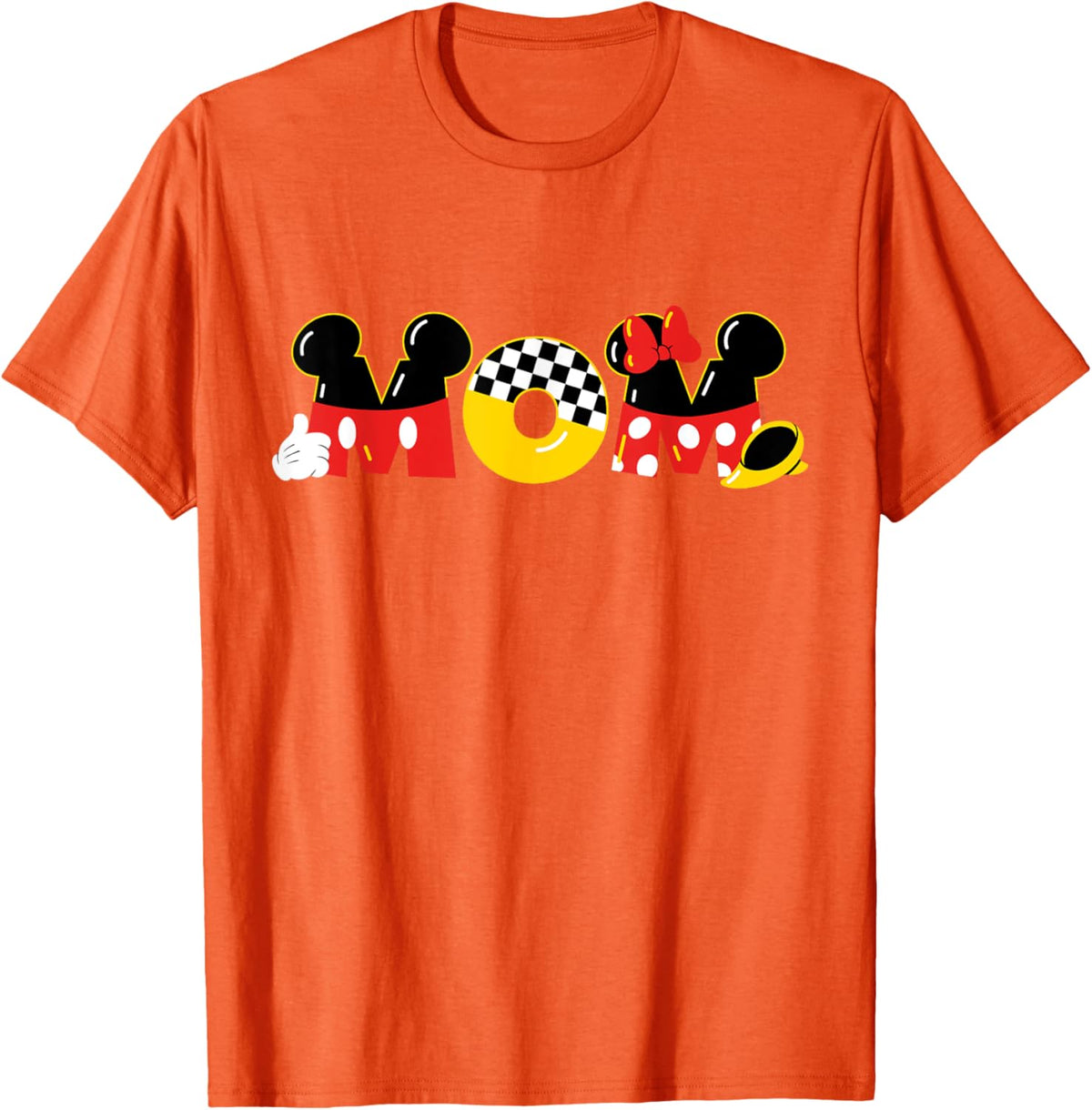 Disney Mickey Mouse &amp; Minnie Mouse Mom Mother\u2019s Day Birthday Mother Shirt