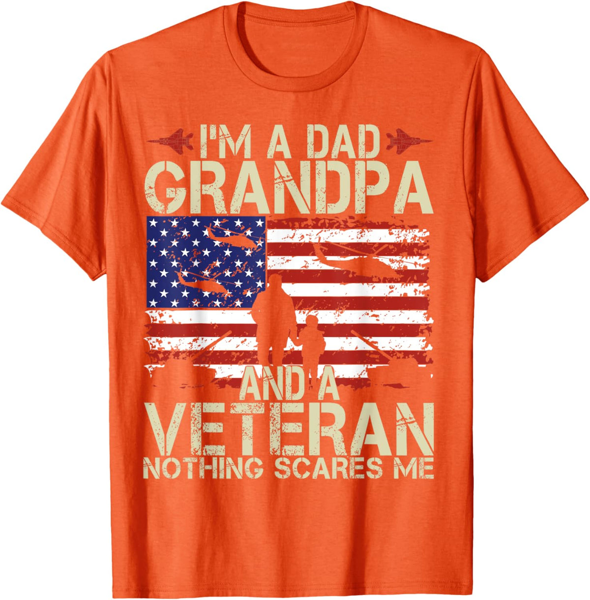 I&#39;m A Dad Grandpa And Veteran Fathers Day Papa Grandpa Gifts