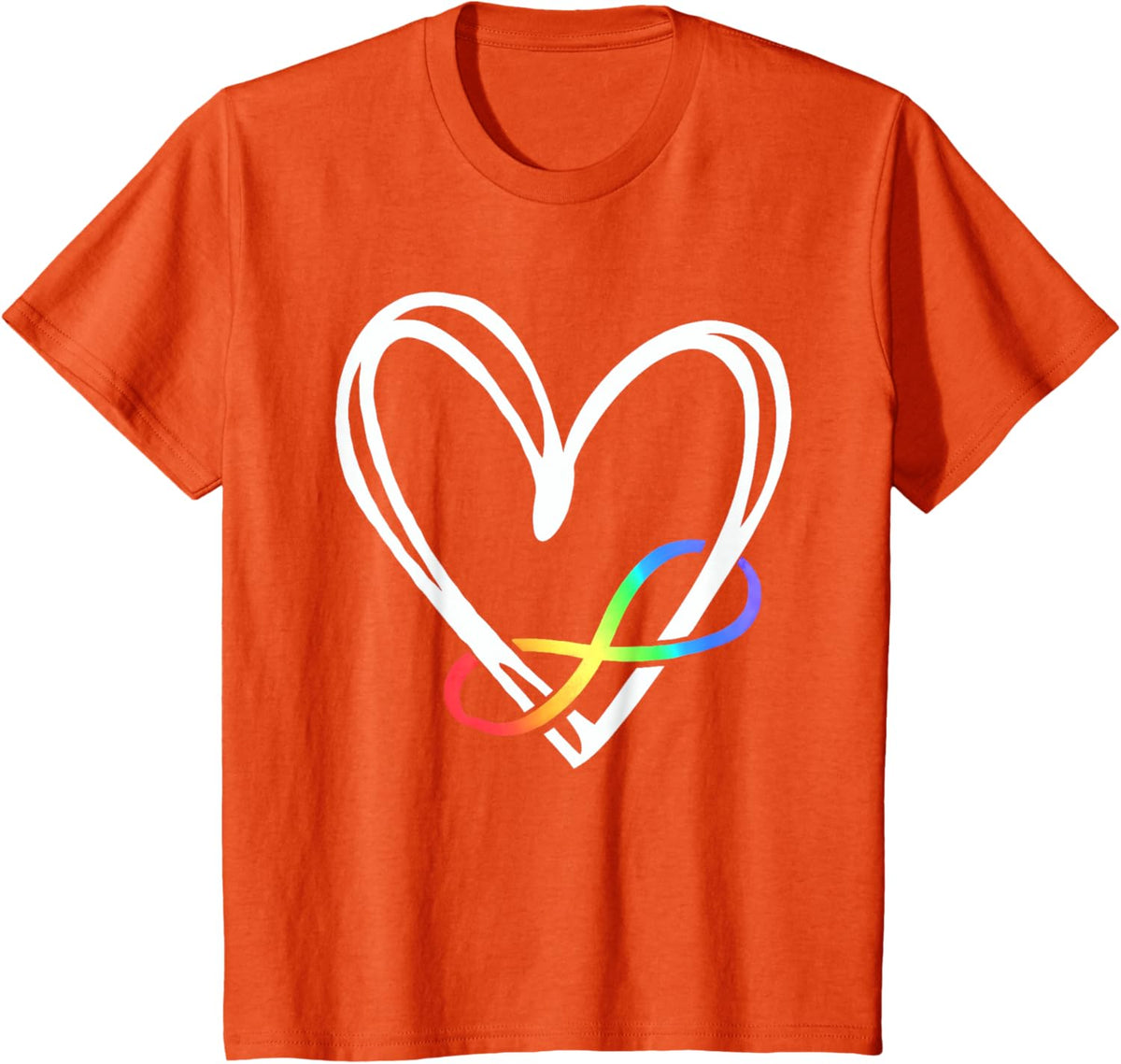 Infinity Heart Autism Awareness Love Needs No Words Tie Dye