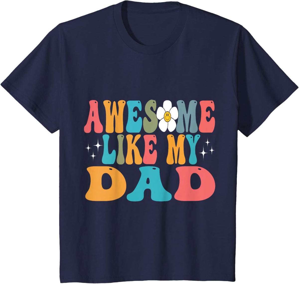 awesome like my dad matching fathers day family kids Groovy