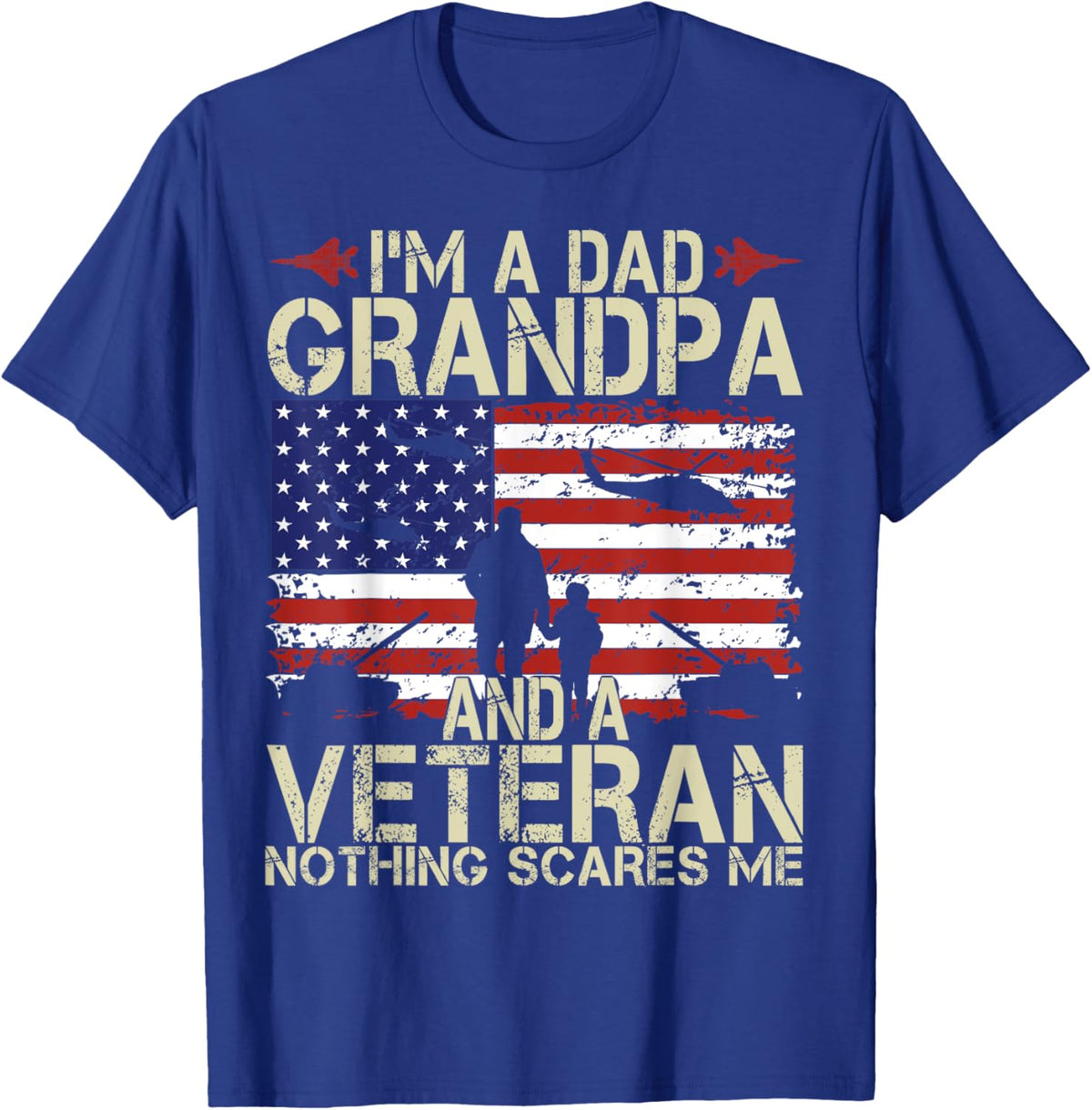 I&#39;m A Dad Grandpa And Veteran Fathers Day Papa Grandpa Gifts