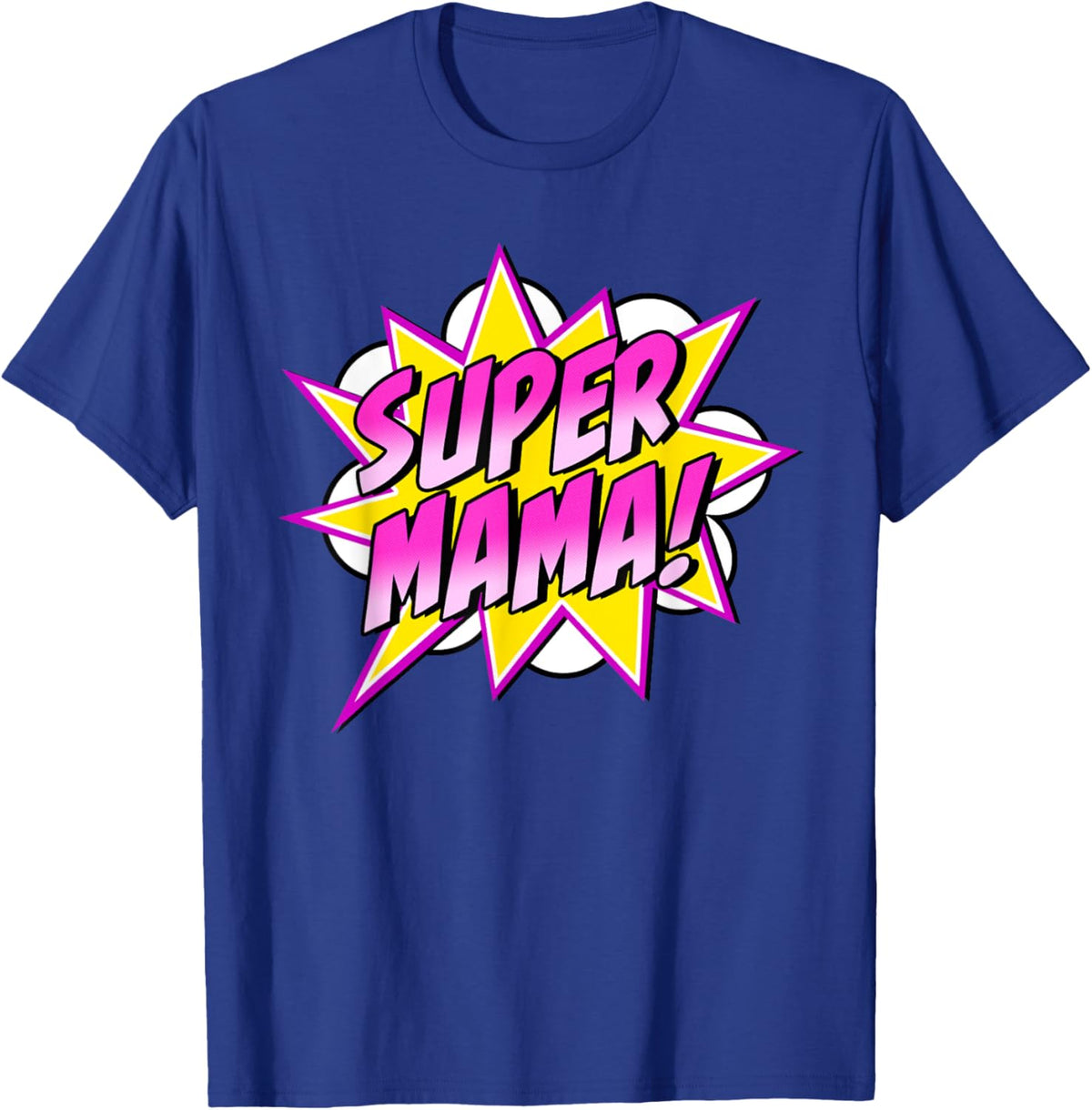 Super Mama Comic Book Superhero Mother&#39;s Day