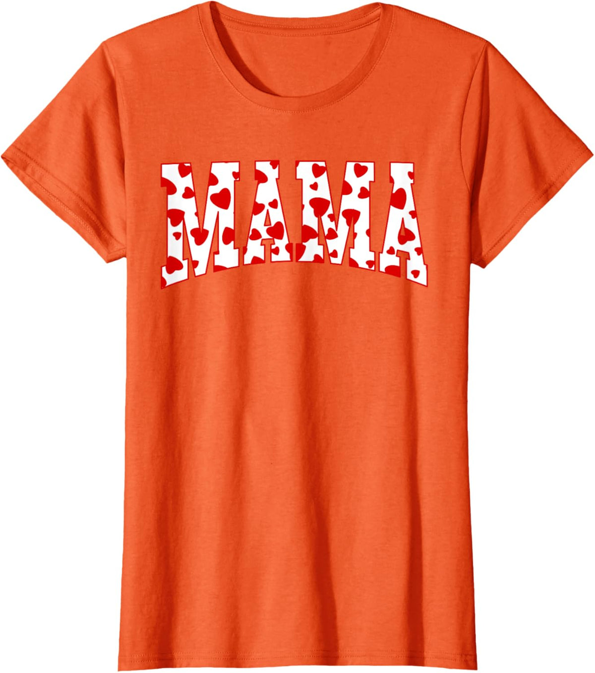 Mama Valentine Heart Valentines Day Family Matching Funny Mother Shirt