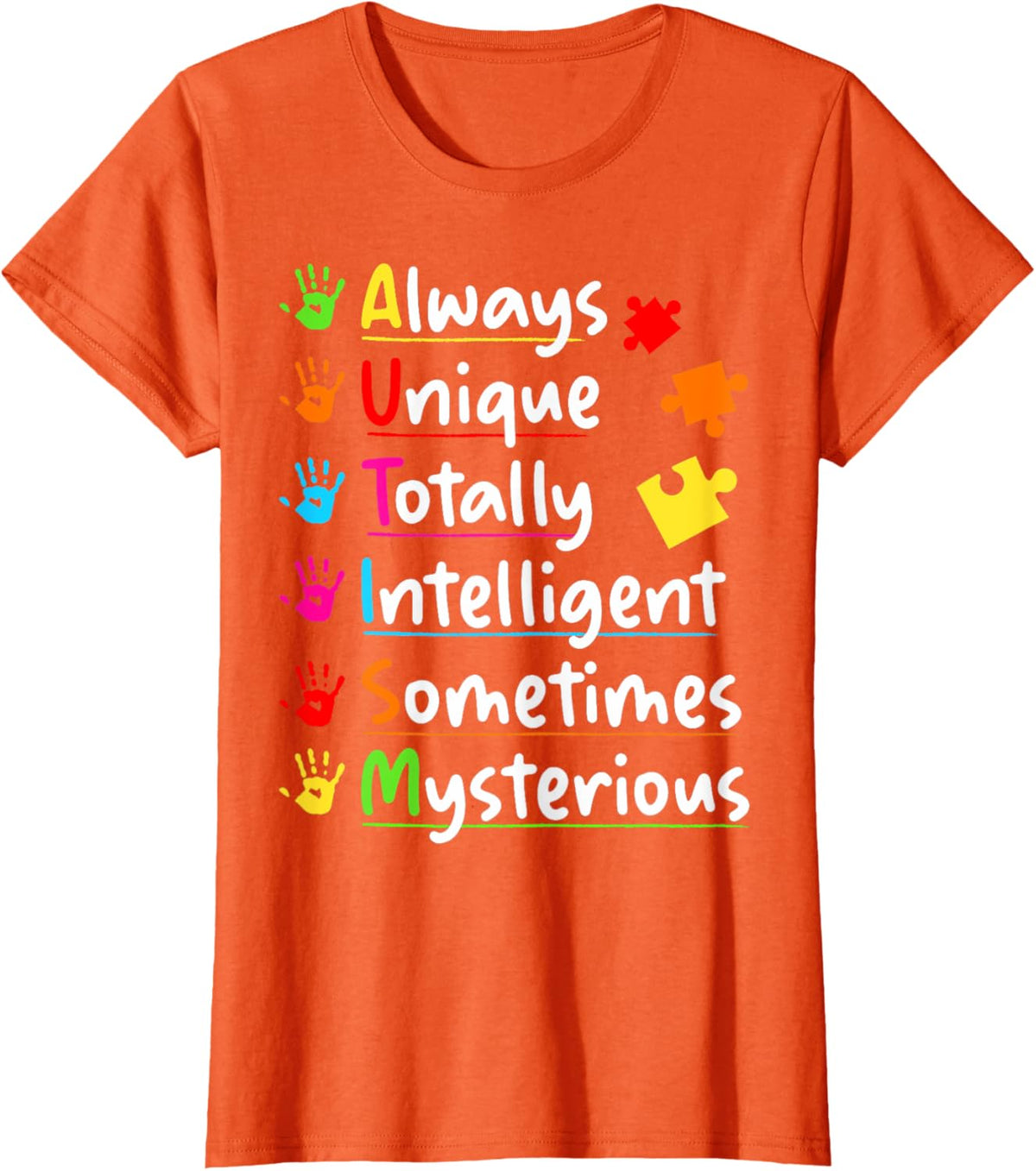 Always Unique Autism Awareness Totally Intelligent Kids