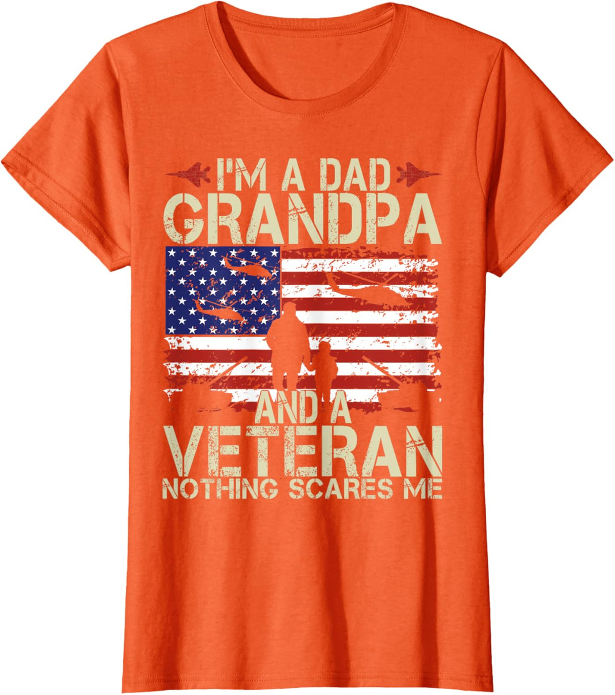 I&#39;m A Dad Grandpa And Veteran Fathers Day Papa Grandpa Gifts
