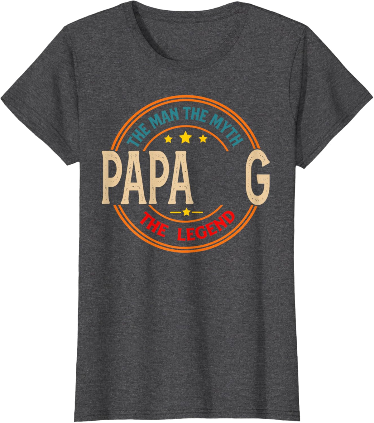 PAPA G The Legend The Man, Funny PAPA G Fathers Day