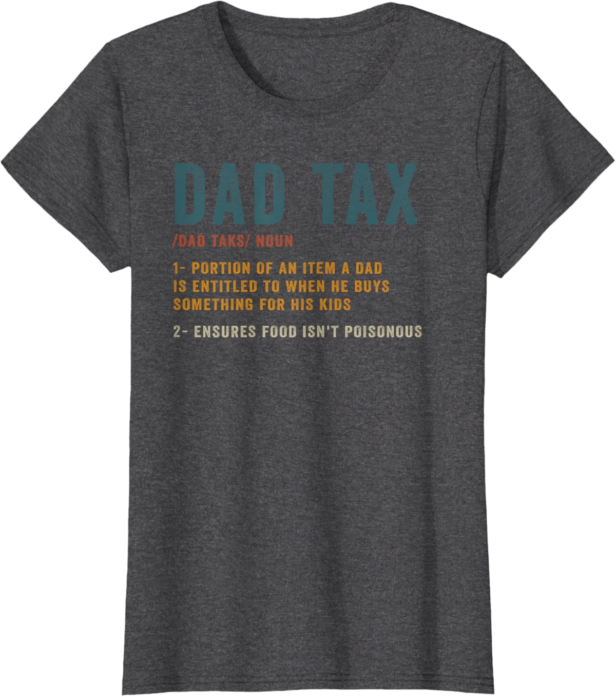 Vintage Dad Tax Definition Men Funny Father&#39;s Day