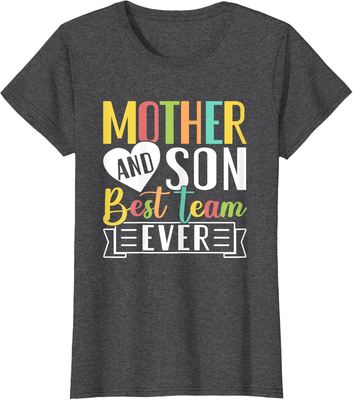 Mothers Day Mama Mom Son Love Mommy Mama Mother&#39;s Black Unisex Classic Fit Crew Neck Short Sleeve Mother Shirt