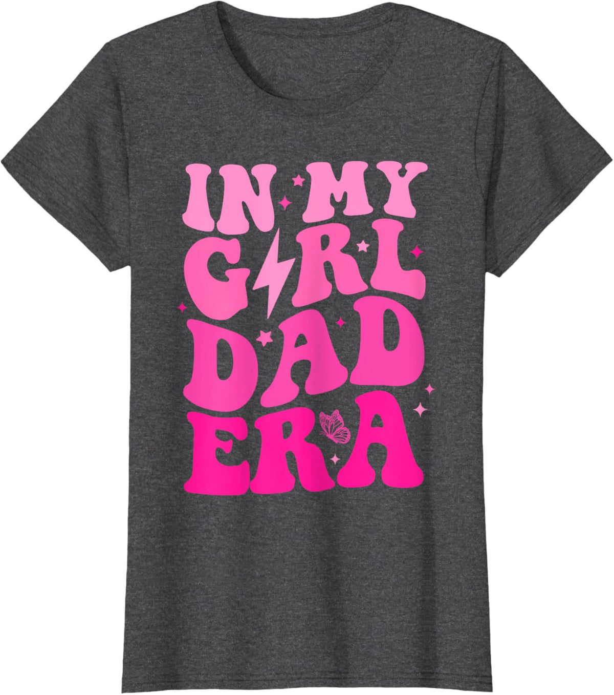 In My Dad Era Girl Groovy Retro Papa Fathers Day