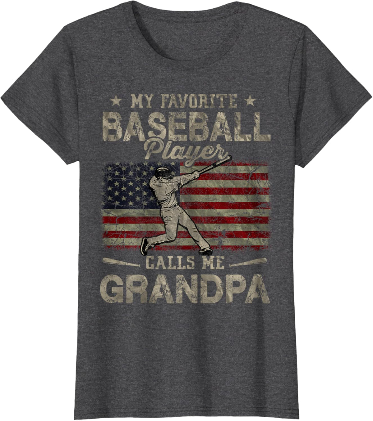 My Favorite Baseball Player Calls Me Grandpa Father&#39;s Day