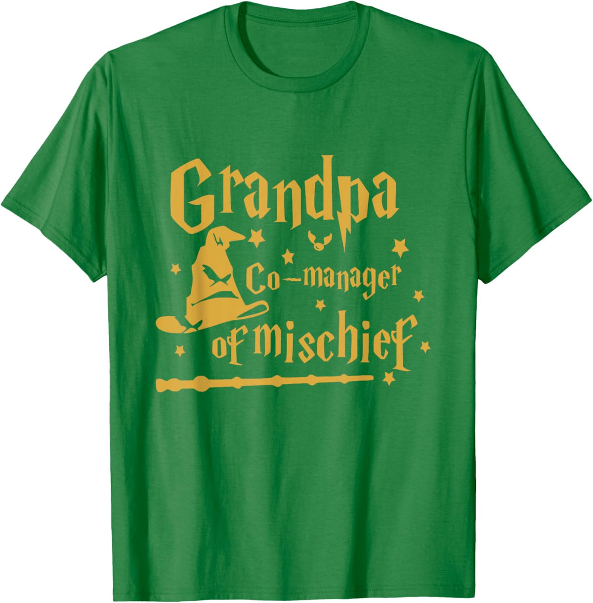 Funny Men Magical Grandpa Manager of Mischief Father&#39;s Day