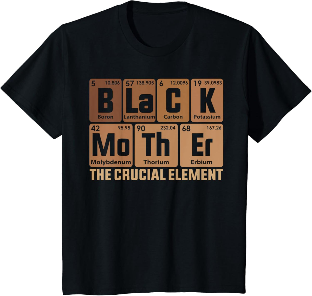 Black Mother Crucial Element Mother&#39;s Day Funny Black Mom