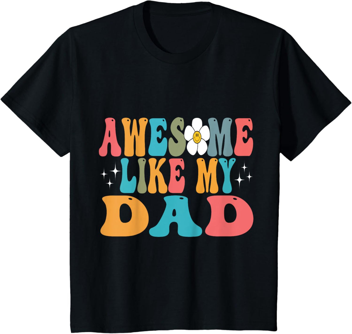 awesome like my dad matching fathers day family kids Groovy