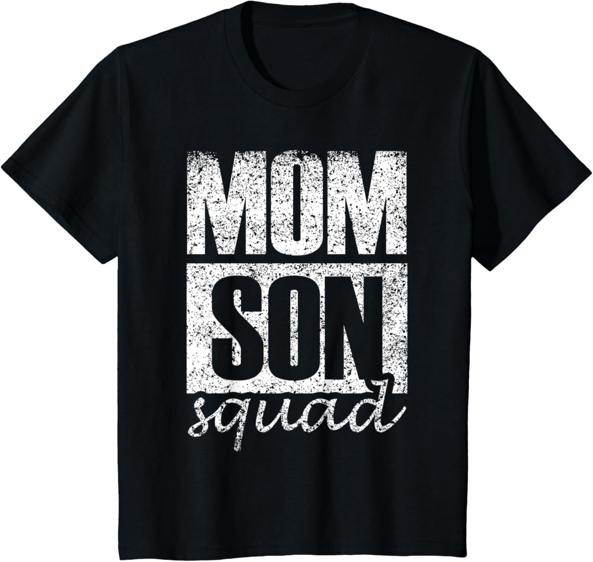 Mama Mom Son Mothers Day Love Mama Mommy Son Squad Mother&#39;s Day Matching Mom Sons Mother Son T-Shirt, Small, Black