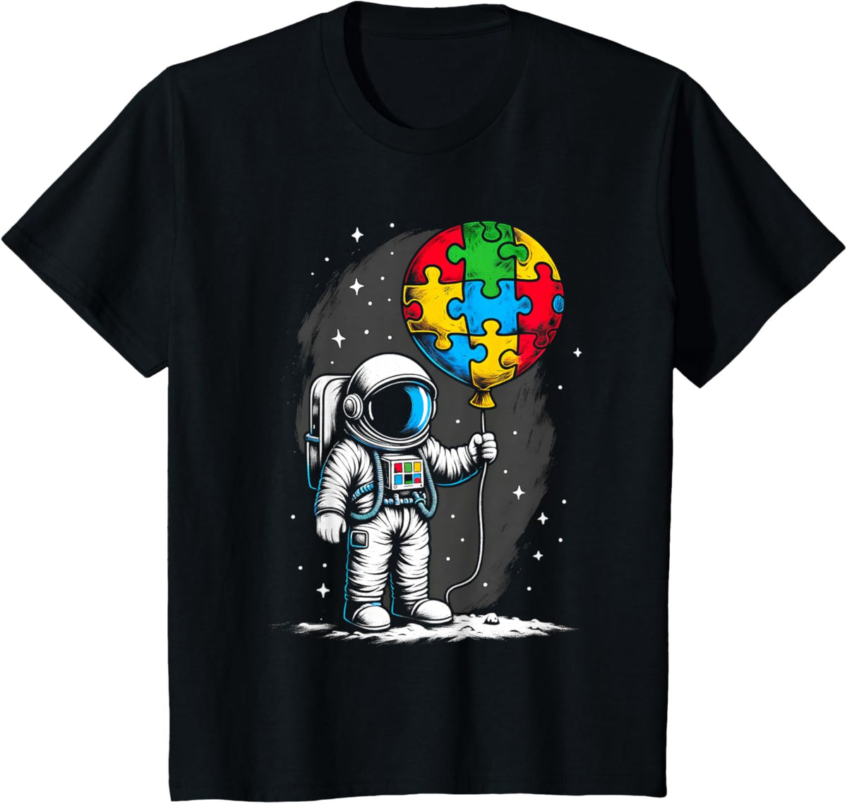 Astronaut Balloon Autism Awareness Space Autistic Kids Boys