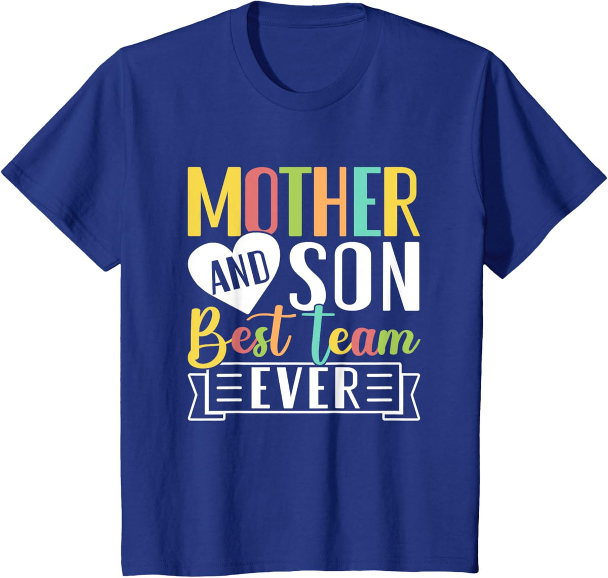 Mothers Day Mama Mom Son Love Mommy Mama Mother&#39;s Black Unisex Classic Fit Crew Neck Short Sleeve Mother Shirt