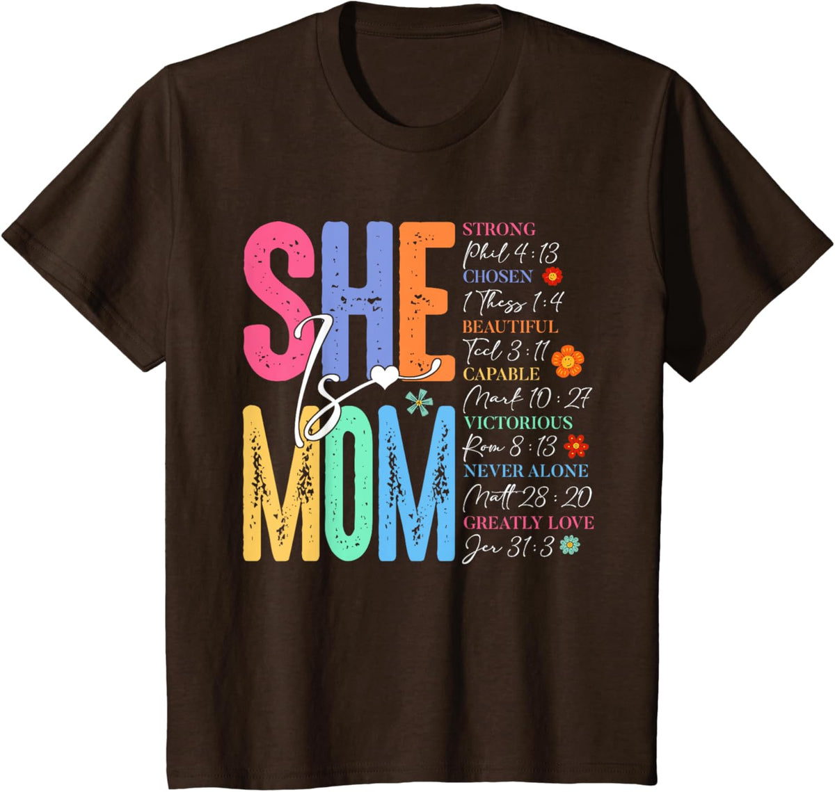 She Is Mom Christian Mother&#39;s Day Jesus Mama Religious Women