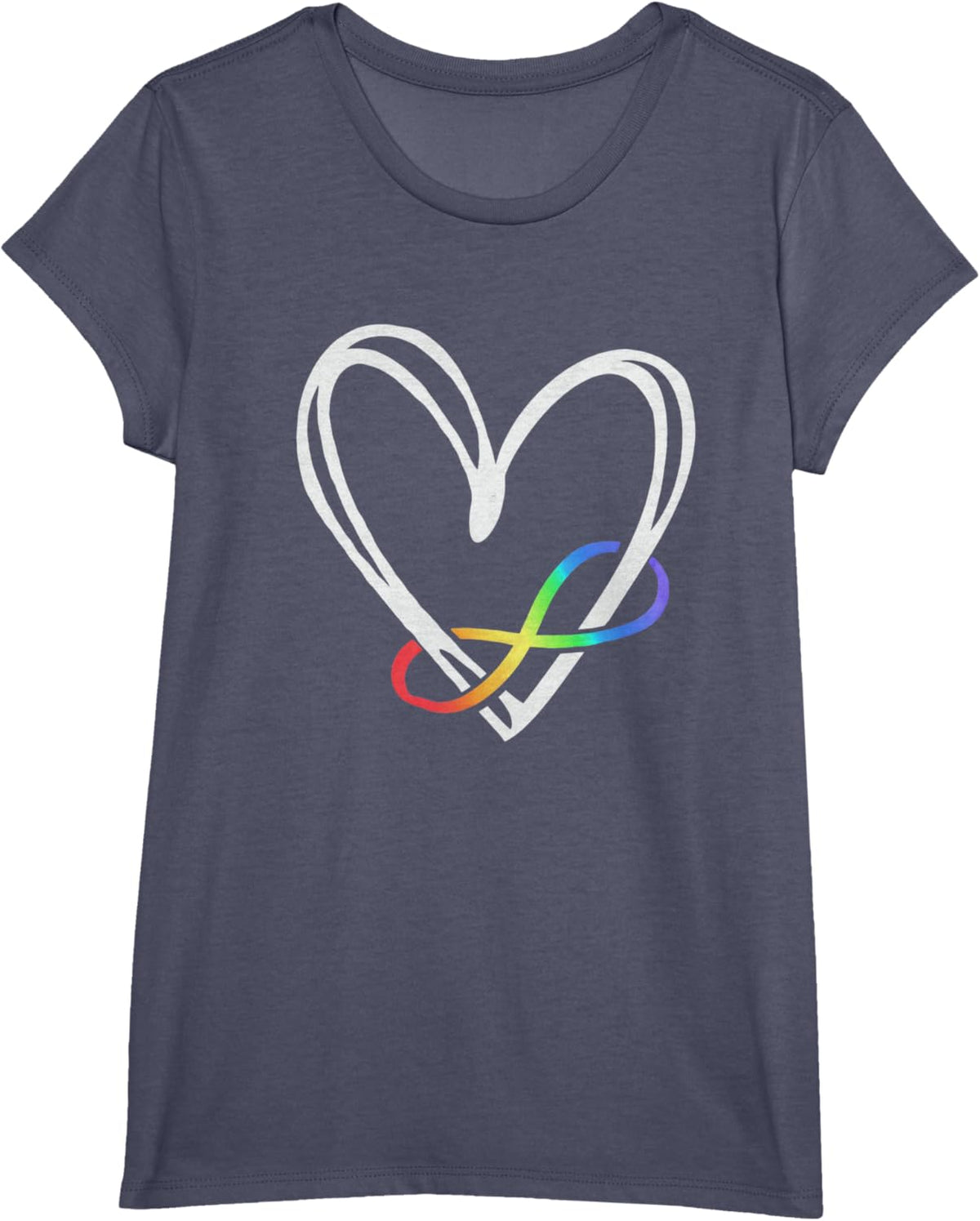 Infinity Heart Autism Awareness Love Needs No Words Tie Dye